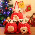thumbnail image 5 of pdqouc Christmas Book Bag for Kids Christmas Eve Gift Bag Xmas Santa Candy Bag Gift Bag Children's Tote Bag Baby Kids Cartoon Cute School Bags, 5 of 7