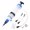 Blue, variant on Manual Oil Extractor 1500ml Hand Operated Fluid Transfer Tool for Automotive Maintenance