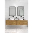 thumbnail image 2 of Trinity 32 in. x 22 in. Square Radius Mirror, 2 of 9