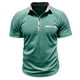 thumbnail image 2 of pstuiky camisetas de hombre, Camisa informal de negocios de manga corta con cuello vuelto y botones para hombre camisas casuales para hombre l, 2 of 5
