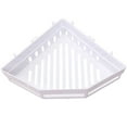 thumbnail image 2 of Traceless Plastic Bathroom Kitchen Storage Rack Organizer Shower Shelf, 2 of 2