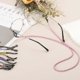 thumbnail image 4 of Uxcell 6 Pcs Correa de Gafas de Cuero, Cadena de Gafas para Mujeres y Hombres, Elegantes Cadenas de Lanyard para Gafas de Sol, Sujetadores Antipérdida para Gafas, Morado, 4 of 7