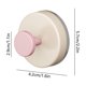 thumbnail image 3 of Gancho de pared redondo con ventosa | Mango con ventosa para colgar toallas, joyas y llaves | Ideal para baño, cocina, dormitorio y almacenamiento en el hogar | Se adhiere a azulejos, 3 of 7