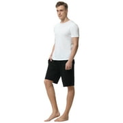 iClosam Men's Pajama Pants Cotton Striped Sleep Bottoms Soft Lounge Drawstring PJ Pant