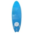 thumbnail image 3 of Island Water Sports Swallow Tail Softtop Surfboard Azure Blue-Azure Blue 5ft6in, 3 of 3
