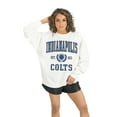 thumbnail image 2 of Women's Gameday Couture White Indianapolis Colts Timeless Triumph Premium Fleece Pullover Sweatshirt, 2 of 5