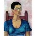 thumbnail image 1 of Frida Khalo- Self Portrait - Canvas OR Print Wall Art, 1 of 1