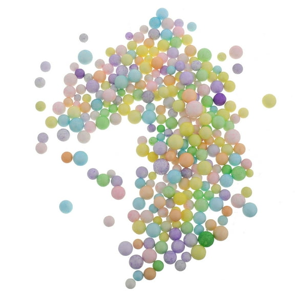 HONMEET Diy Foam Balls Bean Bag Filler Assorted Color 100g Polystyrene