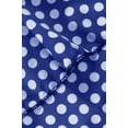 thumbnail image 5 of Peach Couture Polka Dot Sleeveless Ruffle Neck Maxi Dress, 5 of 5