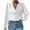 White, variant on XFLWAM Women's Satin Silk Draped Cowl Neck Ruched Top Long Sleeve Solid Color Blouse Shirt White S