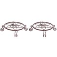 thumbnail image 2 of Porte-fleurs, 2pcs Robuste Pot Métal Usine Stand Résistant Pot Titulaire Conception de Classe Mondiale, 2 of 14