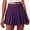 Dark Purple, variant on Pinspark Pleated Athletic Skirts for Women Tummy Control Tennis Skirt with Shorts Underneath Golf Mini Skort with Pocket