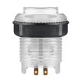 thumbnail image 1 of 1PCS Illuminated Led Push Button 28mm Nut with 4Pin Light Cable for Zero Delay Board Game Machine Parts White, 1 of 4