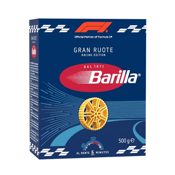 Pasta Barilla Gran Ruote Fórmula 1 500g