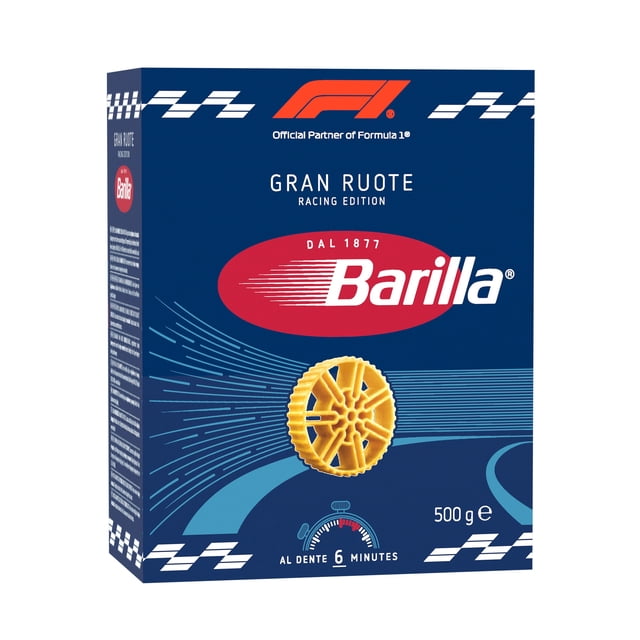 Pasta Barilla Gran Ruote Fórmula 1 500g