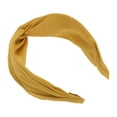 thumbnail image 5 of Unique Bargains 1 Pc Fashion Cross Wide Headbands for Women Yellow, 5 of 6