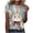 A255 Light Blue, variant on Mifsaly Easter Shirts for Women Short Sleeve Crewneck T-Shirt Realistic Easter Rabbit Floral Print Summer Graphic Tee Top Casual Holiday Shirt S