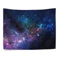 thumbnail image 2 of MYPOP Space Starry Sky Deep Outer Space Nebula and Galaxy in the Universe Pattern Tapestry Wall Hanging XL for Bedroom Living Room Dorm Wall Art 90 x 60 inches, 2 of 4