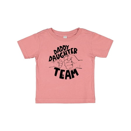 

Inktastic Father s Day Daddy Daughter Team Parent Child Fist Bump Gift Baby Boy or Baby Girl T-Shirt