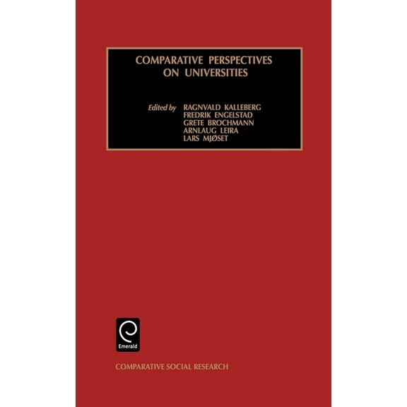 Comparative Social Research Comparative Perspectives on Universities, Book 19, (Hardcover)