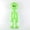 Green, variant on 1pc Inflatable Alien Christmas Bar Alien Doll Decoration, Christmas Home Inflatable Decoration