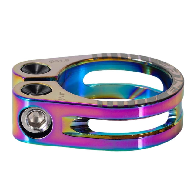 Abrazaderas para tija de sillín de bicicleta, abrazaderas para bicicletas de carretera, piezas para bicicletas informales Colorido 318 mm