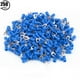 thumbnail image 2 of Conector 250 Piezas Terminales De Cables Eléctricos Aislados Juego De Conectores De Horquilla De Engarzado Azul, 2 of 7