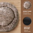 thumbnail image 3 of Cama para perros JOLLYVOGUE, pequeña, relajante y ansiolítica, abrazador de rosquillas, 3 of 8