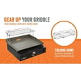 thumbnail image 5 of Yukon Glory Stainless Steel Griddle Warming Rack Designed for 17” Blackstone Griddles, 5 of 9