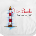 thumbnail image 4 of Inktastic Outer Banks Rodanthe NC Boys or Girls Baby Bib, 4 of 4