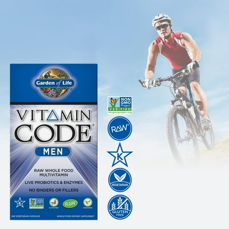 Garden of Life Vitamin Code Men's Multi 240 Capsules