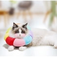 thumbnail image 2 of Walbest Cat Cone Collar Soft, Cat Cones to Stop Licking, Cat Recovery Collar, Cat Cones After Surgery for Kittens, Multicolor, L, 2 of 7