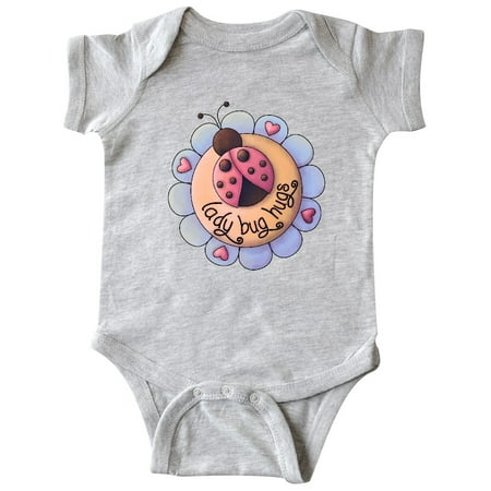 

Inktastic Ladybug Hugs with Flower Gift Baby Boy Bodysuit