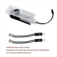 thumbnail image 2 of Car Door Projector Laser Led Lights Courtesy Puddle Shadow Lamps For BMW, 2 of 6