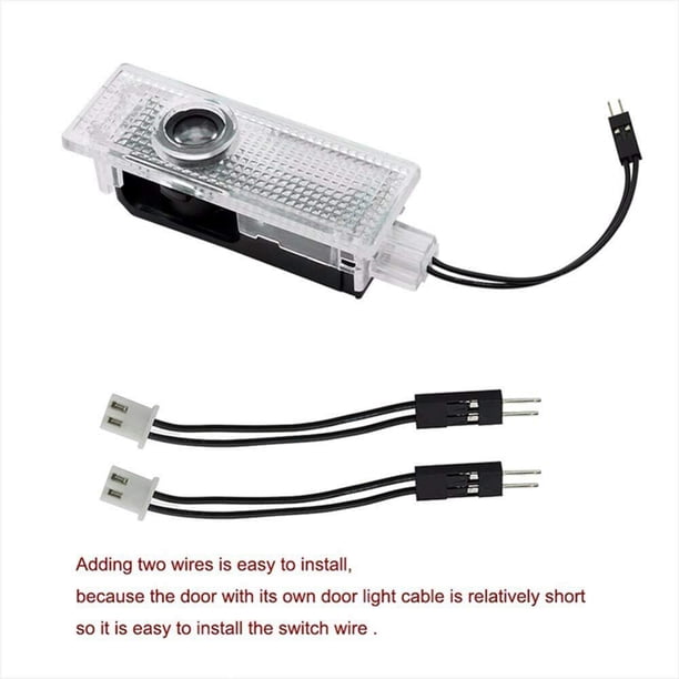 Luz Cortesía LED Láser Sombra Juego De 4 Luces LED Proyector Para