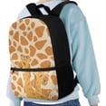 thumbnail image 4 of KUIFORTI Kids Girls Boys Schoolbag Ergonomic Backpack 17 Inch Students School Stationery Bag for Teens Children Toddlers, Cartoon Giraffe, 4 of 6