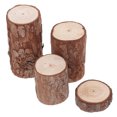 thumbnail image 1 of Raindrops 4Pack Tree Bark Decor For Small Animal Habitat Multi Wood Round Decorations, 1 of 6