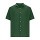 thumbnail image 5 of pstuiky camiseta de hombre, Uniforme de hombre, moda informal, suelto, con botones y solapa, manga corta camisetas de hombre xxxxxl, 5 of 5