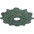 thumbnail image 3 of Ekena Millwork 17 1/2"OD x 4"ID x 1"P Preston Ceiling Medallion (Fits Canopies up to 4"), Hand-Painted Cloud Burst, 3 of 5