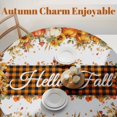 thumbnail image 3 of Fall Thanksgiving Rectangular Tablecloth x (xcm) Wipe Clean Pumpkin Table Cover for Family Gatherings Holiday Dinners Home Kitchen Decor, 3 of 7