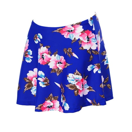 Womens High Waist Swim Skirt Bikini Bottom Swimwear Summer Beach Briefs Bottoms