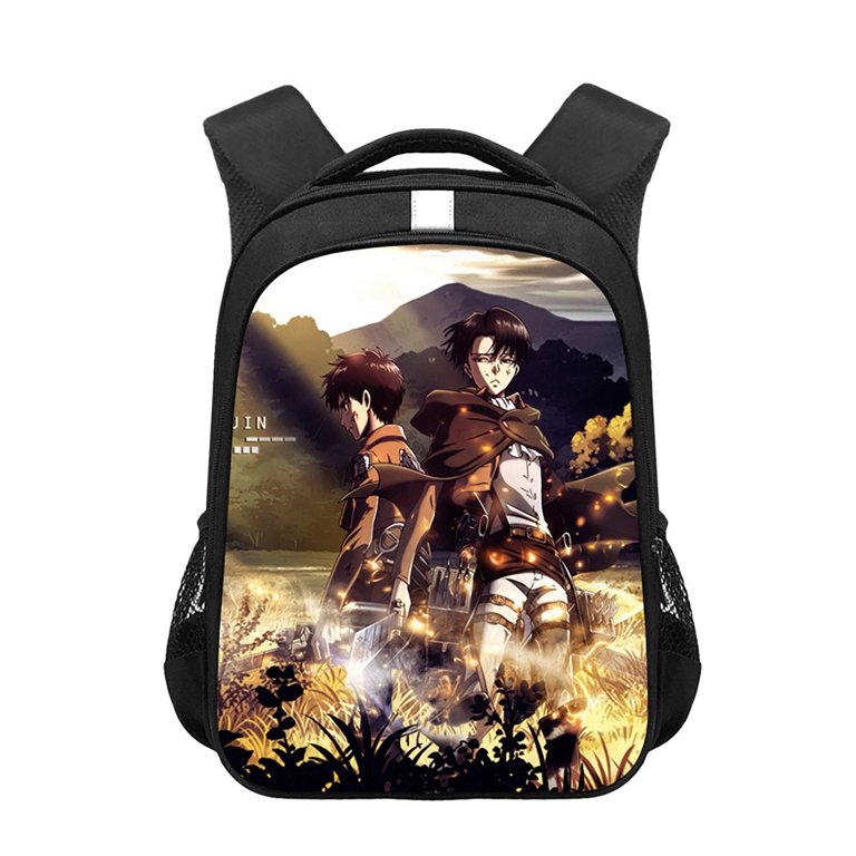 OLOEY 16-INCH Cartoon Anime Attack Backpack Titans Backpack Backpacks  School Bags Boys Girls Teenage Students Cosplay Anime bag Student  Back-to-School Supplies，halloween gift 