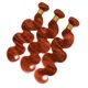 thumbnail image 4 of Extensiones de cabello QEUOPE Orange Body Wave Remy Hair #350, 4 of 8