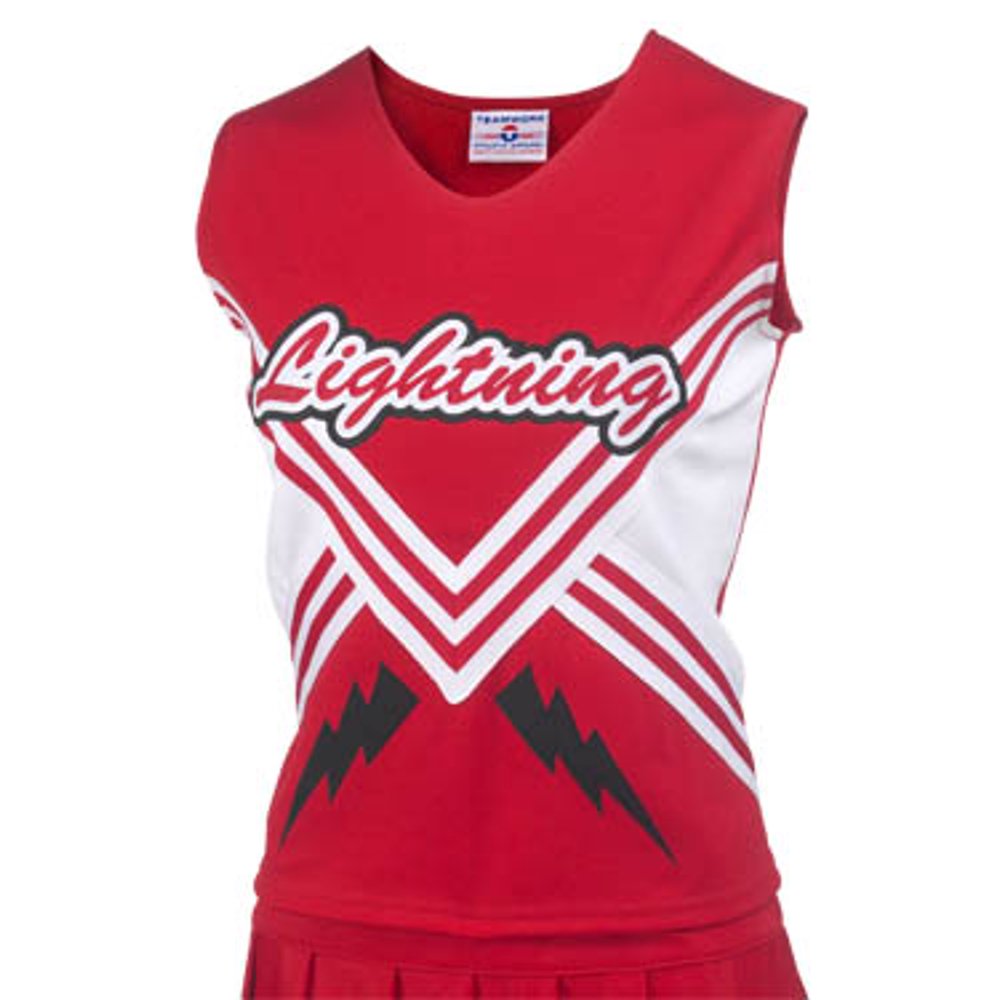 Teamwork Athletic Apparel Youth Shout Cheer Shell With Trim