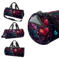 thumbnail image 3 of Hearts Battle Large Capacity Sports Bag with Interior Zipper Pocket - Swim Bag, Shoe Bag, and Travel Tote for on-the-Go Adventures, 3 of 6