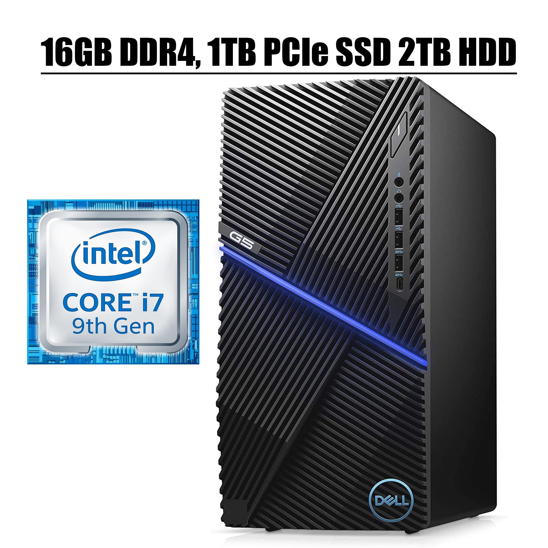 Dell G5 5090 2020 Newest Gaming Desktop I 9th Gen Intel OctaCore i7