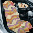 thumbnail image 3 of XYZCANDO Sport Towel Seat Cushion Sweatproof Car Towel Cushion Cover for Beach Travel, Seats Protector Stain Resistant, Butterfly and Floral Pattern, 3 of 11