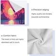 thumbnail image 4 of 3 Piece Bath Towels Set, Super Soft Absorbent Mountain at Sunset Towels for Bathroom Gym Spa Hotel Decor Wash cloth, 4 of 7