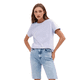 thumbnail image 2 of Camisetas de Corta Extragrandes para Mujer, Cuello Redondo, Holgadas, para Hacer Ejercicio, Informales, de Verano, de Algodón, Color , Talla XXL, 2 of 9
