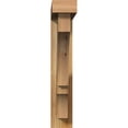 thumbnail image 2 of Ekena Millwork 4"W x 22"D x 22"H Balboa Block Rough Sawn Bracket w/ Offset Brace, Western Red Cedar, 2 of 25